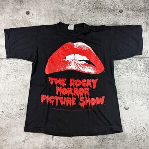 Vintage The Rock Horror Picture Show Mosquito Head Shirt Med 20.5x26